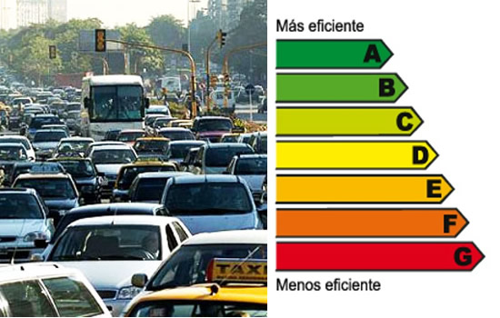 Trabajan en un etiquetado para eficiencia energética de vehículos