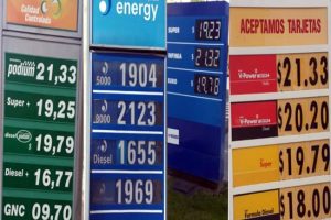 precio de los combustibles