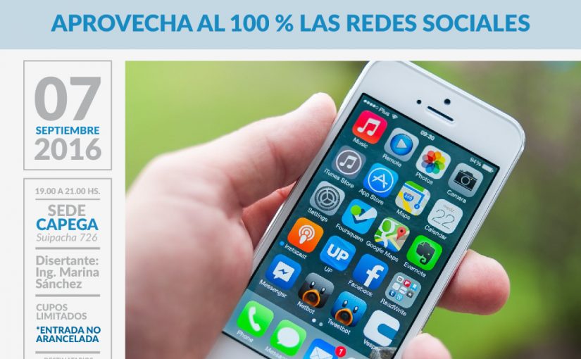APROVECHA AL 100 % LAS REDES SOCIALES
