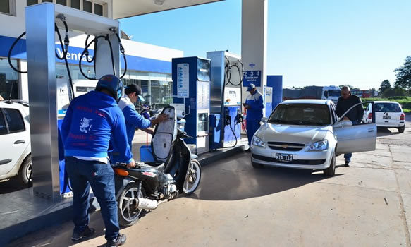 ¿Cuáles fueron las pocas provincias que escaparon de la caída del consumo de naftas y gasoil?