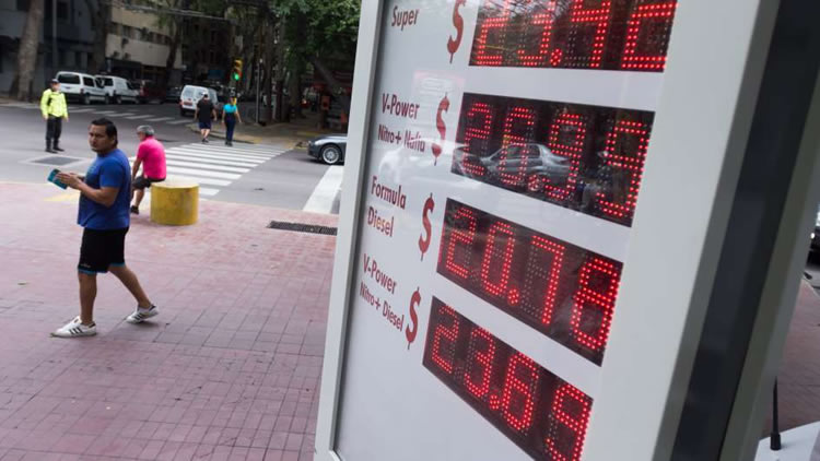 Aumenta 5 por ciento promedio el precio de las naftas y el gasoil