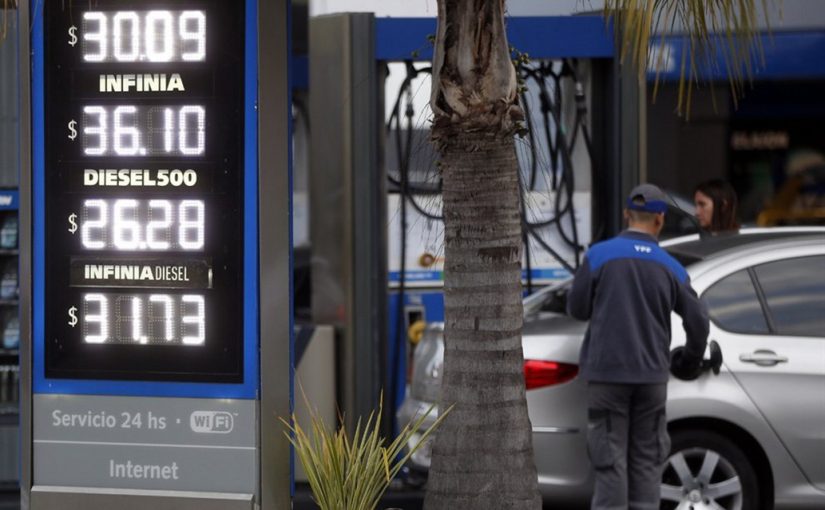 En menos de un mes, YPF aumentó dos veces el precio de sus naftas