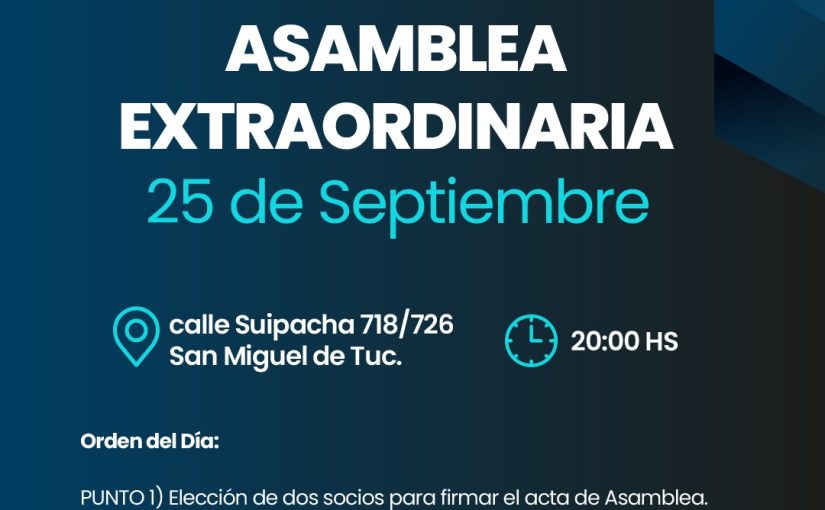 Asamblea Extraordinaria