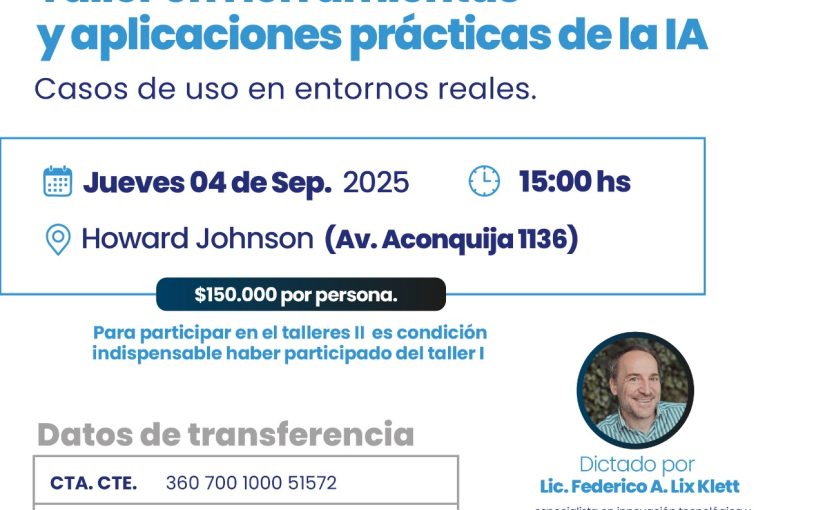 Taller en Herramientas y aplicaciones prácticas de la IA